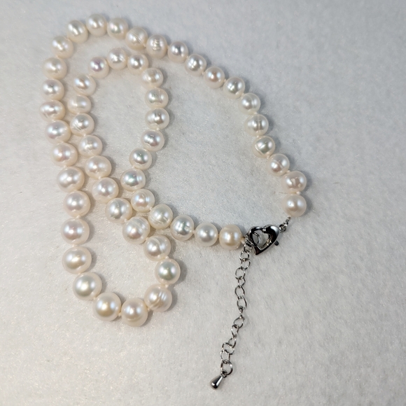 REAL - 7-8mm Pearl Necklace - Picture 12 of 13